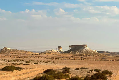 Doha: Zekreet, Kamelrennbahn und Richard Serra Tour