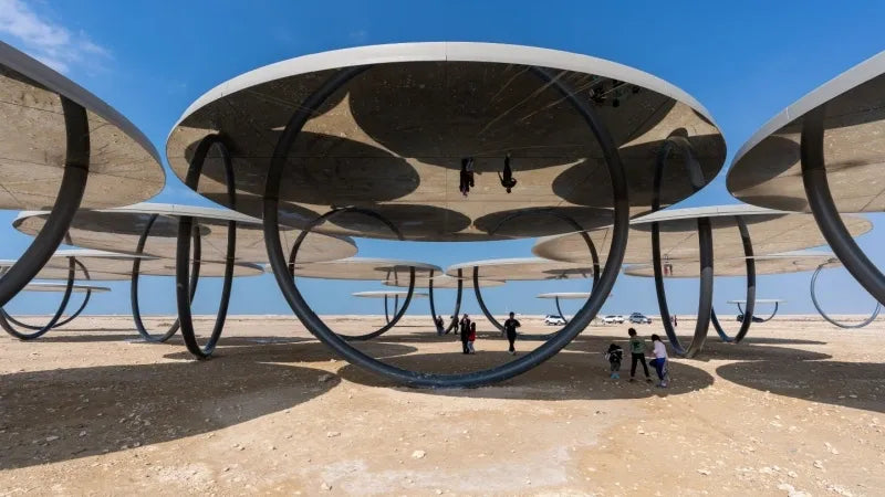 Doha: Tour del Nord del Qatar a Olafur Eliasson, Forte di Zubara e Villaggio di Al Jumail
