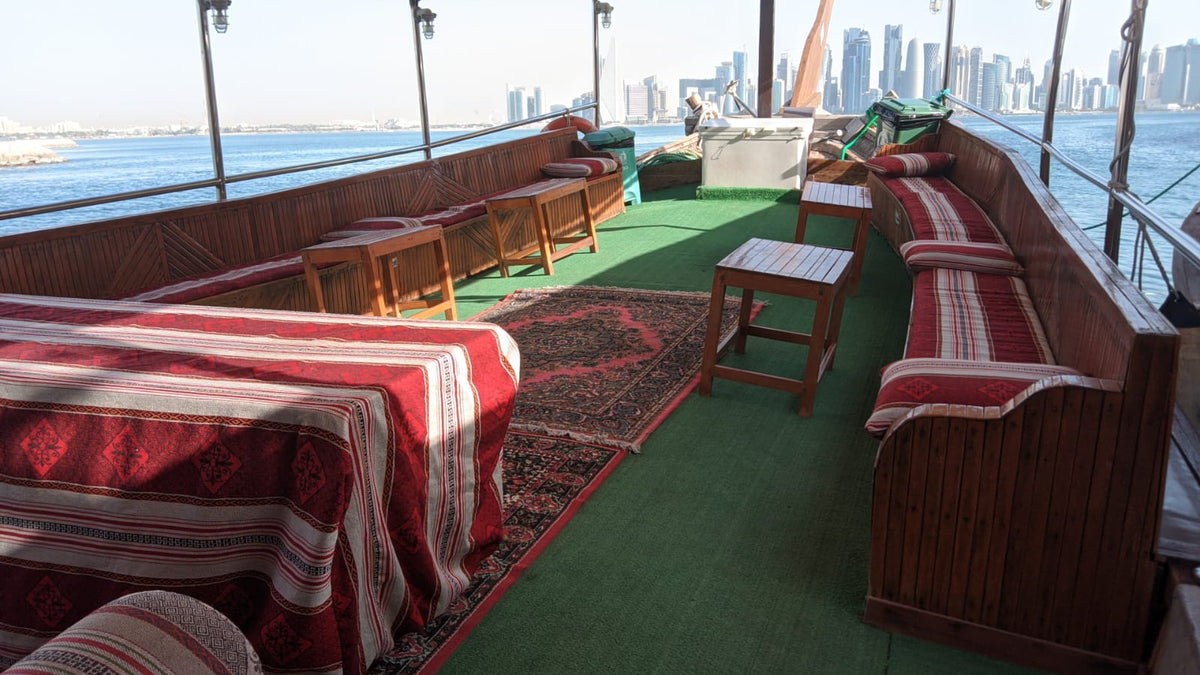 Doha: Private Dhow Boat Trip along Corniche