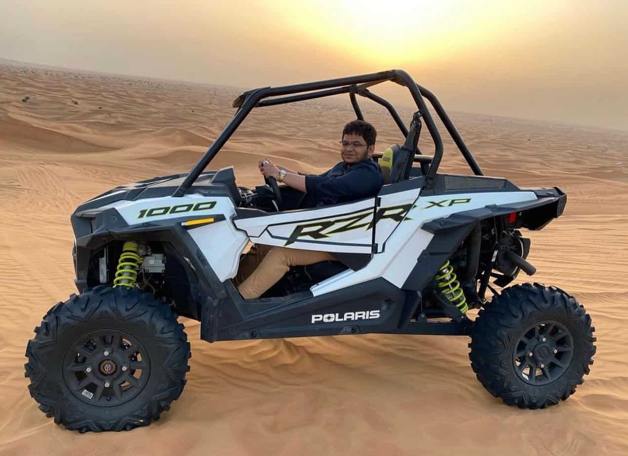 Dubai: Al Madam Desert Self-Drive Guided Dune Buggy Ride