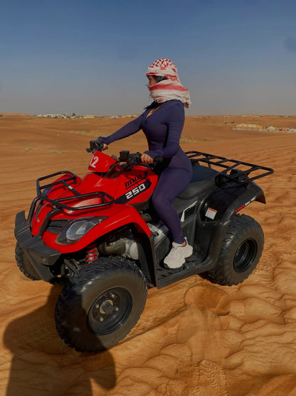 Dubai: tour guidato nel deserto in quad ATV