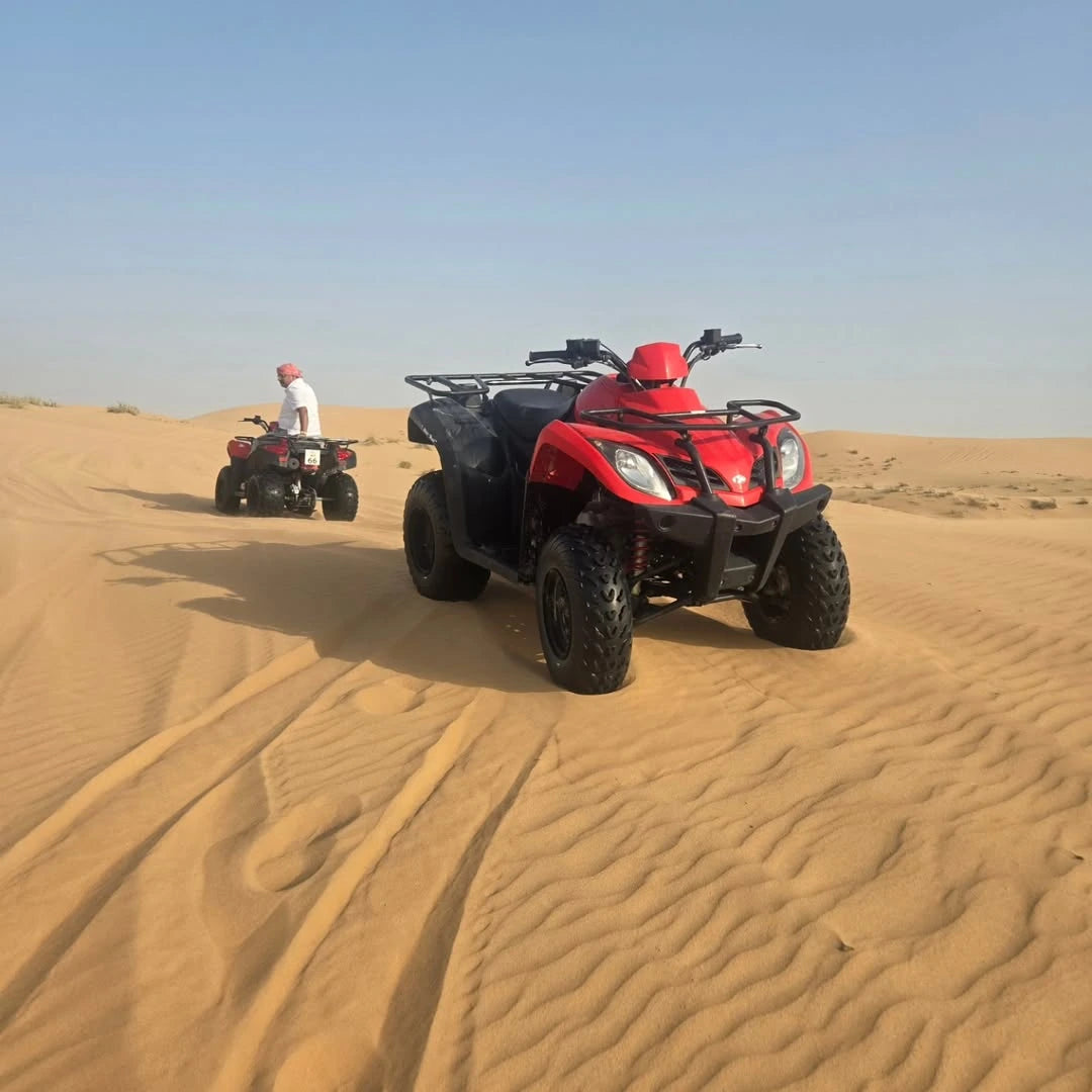 Dubai: tour guidato nel deserto in quad ATV
