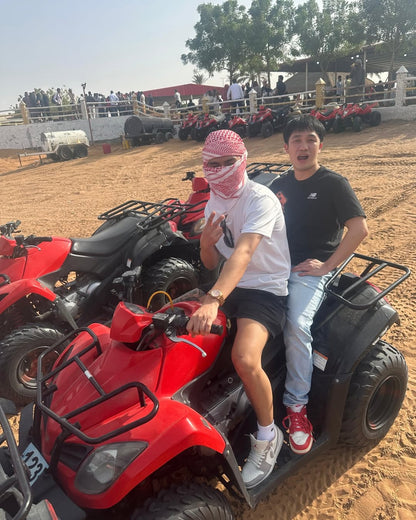 Dubai: tour guidato nel deserto in quad ATV