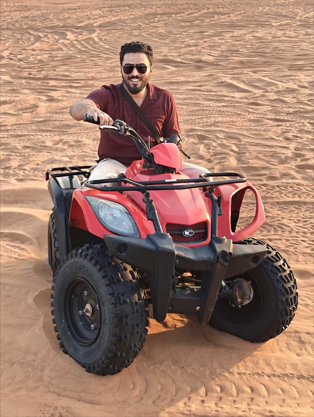 Dubai: tour guidato nel deserto in quad ATV
