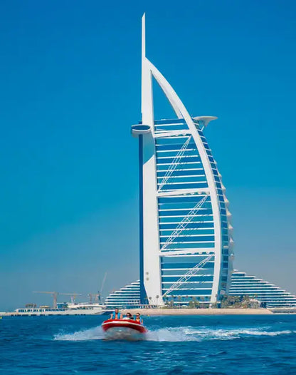 Dubai: Self-Drive Seakart Jet Ski Boat Tour with Atlantis, Burj Al Arab, and Palm Lagoon