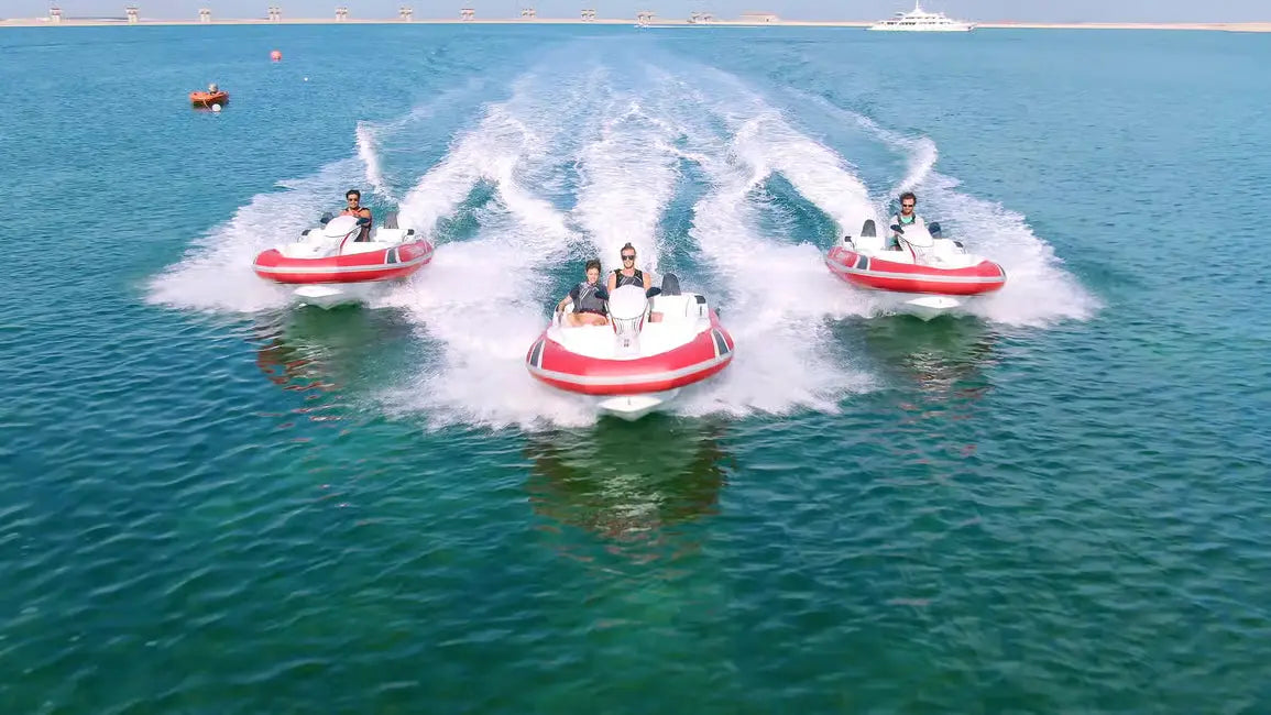 Dubai: Self-Drive Seakart Jet Ski Boat Tour with Atlantis, Burj Al Arab, and Palm Lagoon