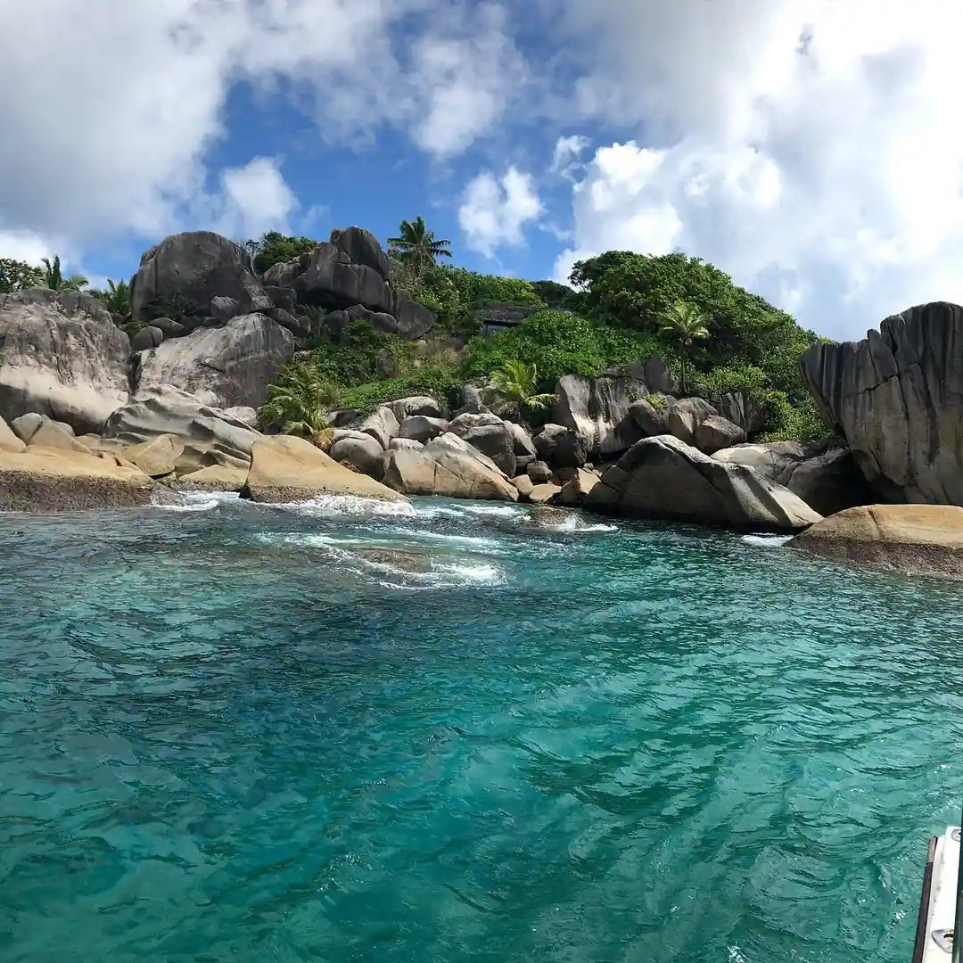 Praslin: passeio de lancha por Cocos, Félicité e La Digue