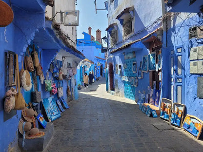 From Fès : excursion d’une journée pour visiter Chefchaouen et faire du sightseeing en ville