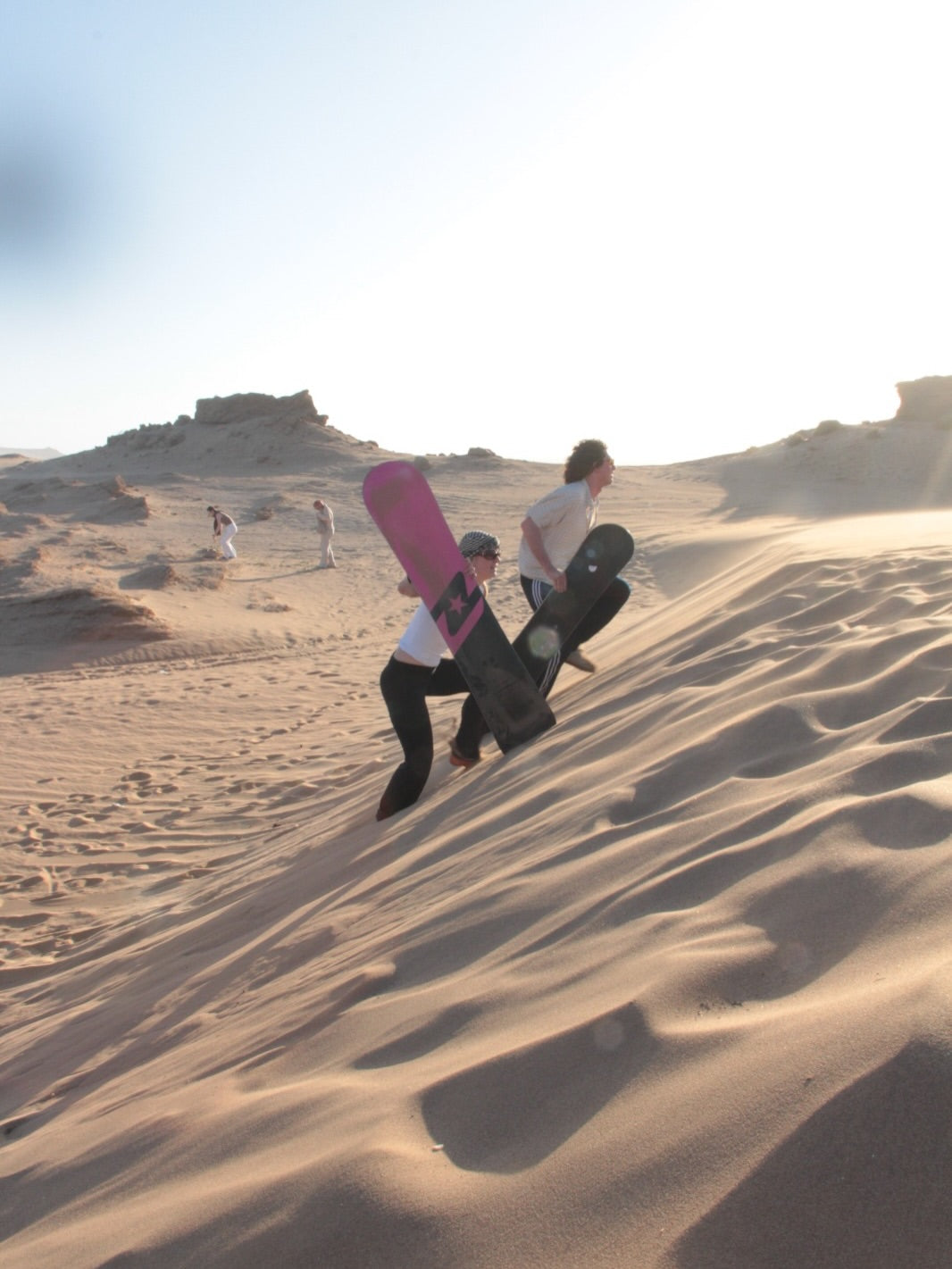 From Agadir and Taghazout: Timlalin Sandboarding and Canyon Tour