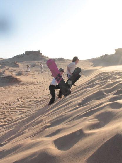From Agadir and Taghazout: Timlalin Sandboarding and Canyon Tour