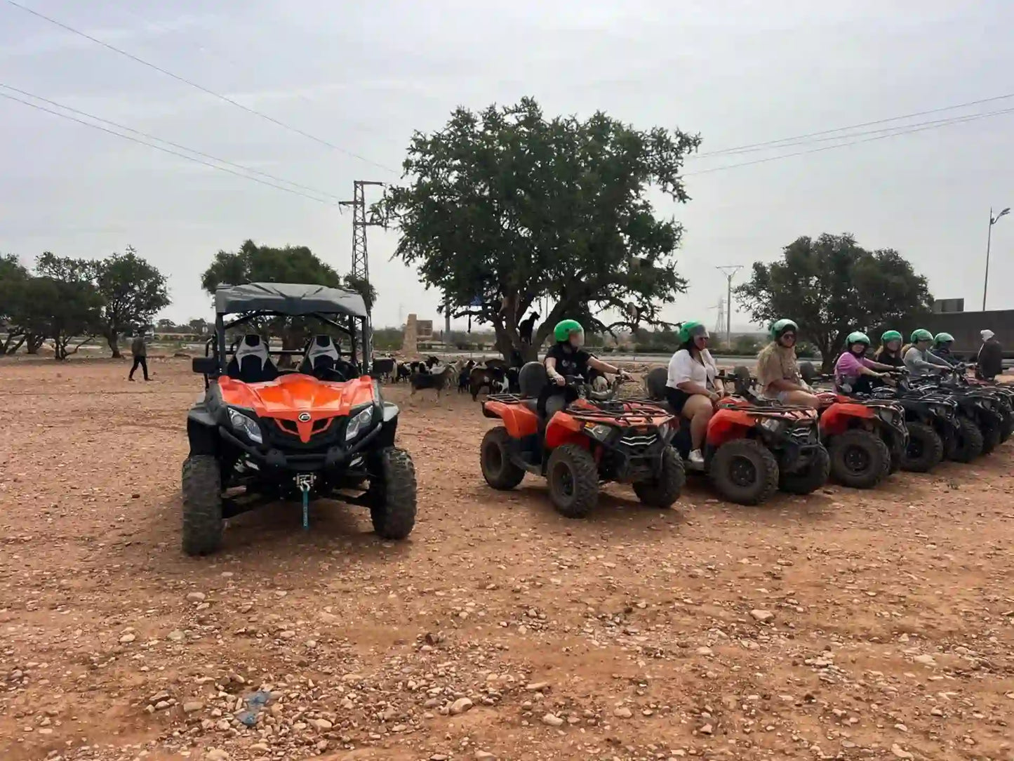 From Agadir or Taghazout: Quad Biking Tour with Moroccan Tea