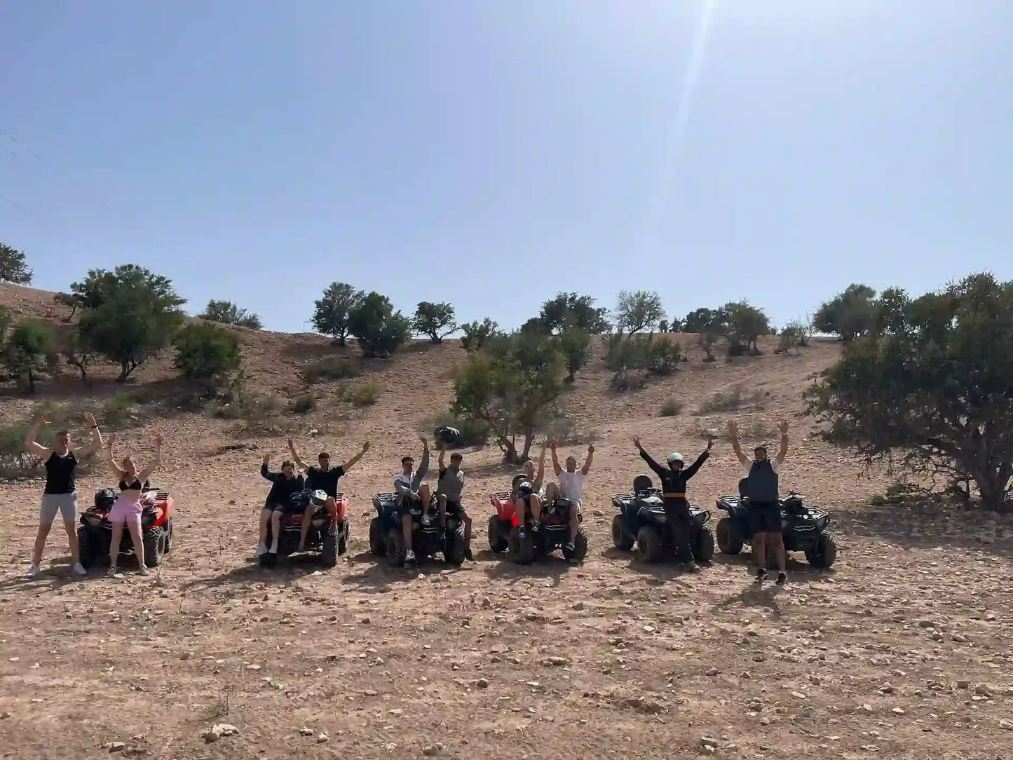 From Agadir or Taghazout: Quad Biking Tour with Moroccan Tea