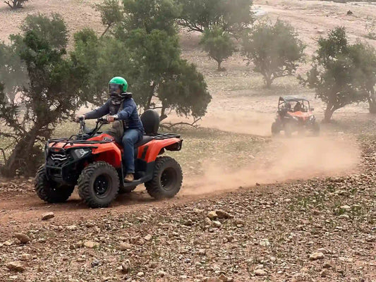 From Agadir or Taghazout: Quad Biking Tour with Moroccan Tea