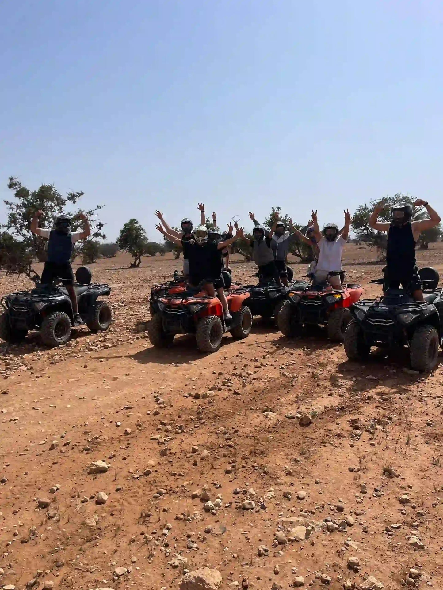 From Agadir or Taghazout: Quad Biking Tour with Moroccan Tea