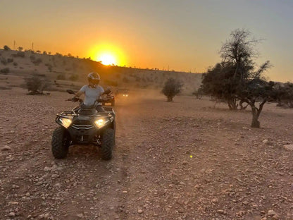 From Agadir or Taghazout: Quad Biking Tour with Moroccan Tea