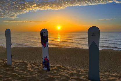 From Agadir o Taghazout: tour de sandboard en las dunas de Timlalin con paseo en camello opcional