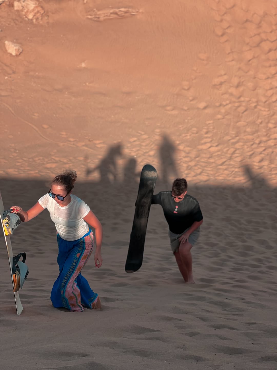 From Agadir o Taghazout: tour de sandboard en las dunas de Timlalin con paseo en camello opcional