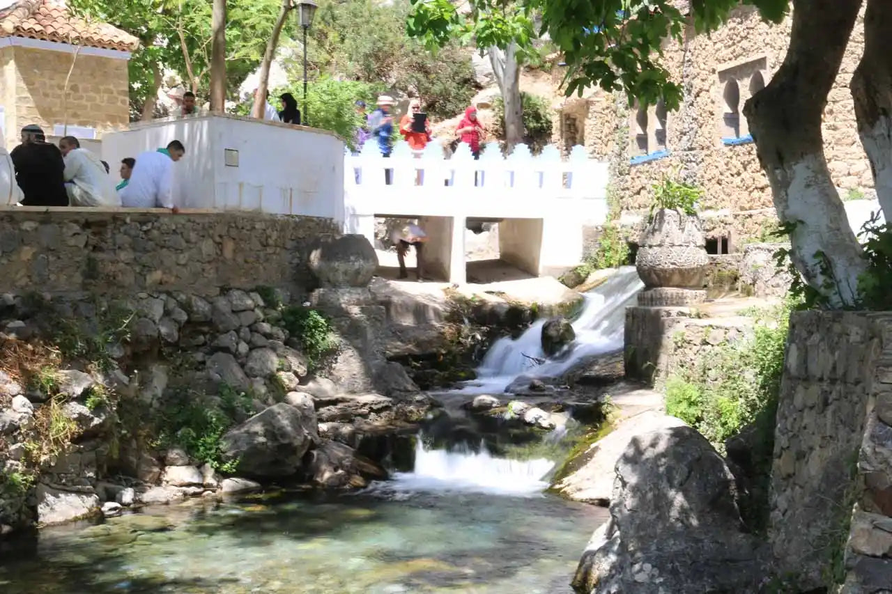 From Casablanca: Escursione di un giorno a Chefchaouen in treno