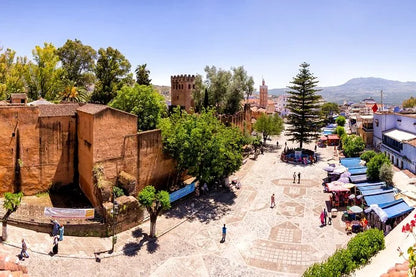From Casablanca: Escursione di un giorno a Chefchaouen in treno
