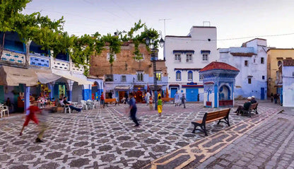 From Casablanca: Escursione di un giorno a Chefchaouen in treno