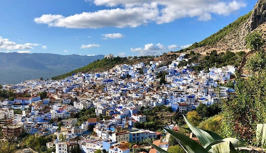 From Casablanca: Escursione di un giorno a Chefchaouen in treno