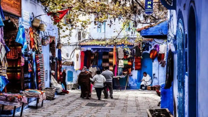 From Casablanca: Escursione di un giorno a Chefchaouen in treno