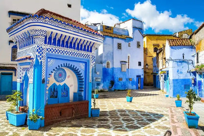 From Casablanca: Escursione di un giorno a Chefchaouen in treno