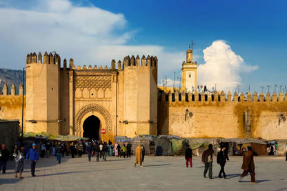 From Casablanca: Tagesausflug nach Fès mit Medina-Führung und Mittagessen