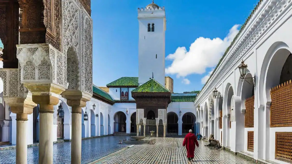 From Casablanca: Tagesausflug nach Fès mit Medina-Führung und Mittagessen