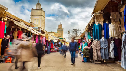 From Casablanca: Tagesausflug nach Fès mit Medina-Führung und Mittagessen