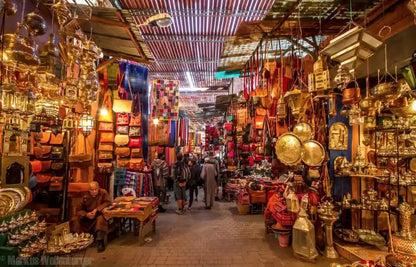 From Casablanca: Kamelridning i Marrakech og byrundtur med hest og vogn