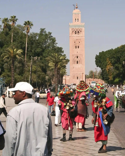 From Casablanca: Kamelridning i Marrakech og byrundtur med hest og vogn