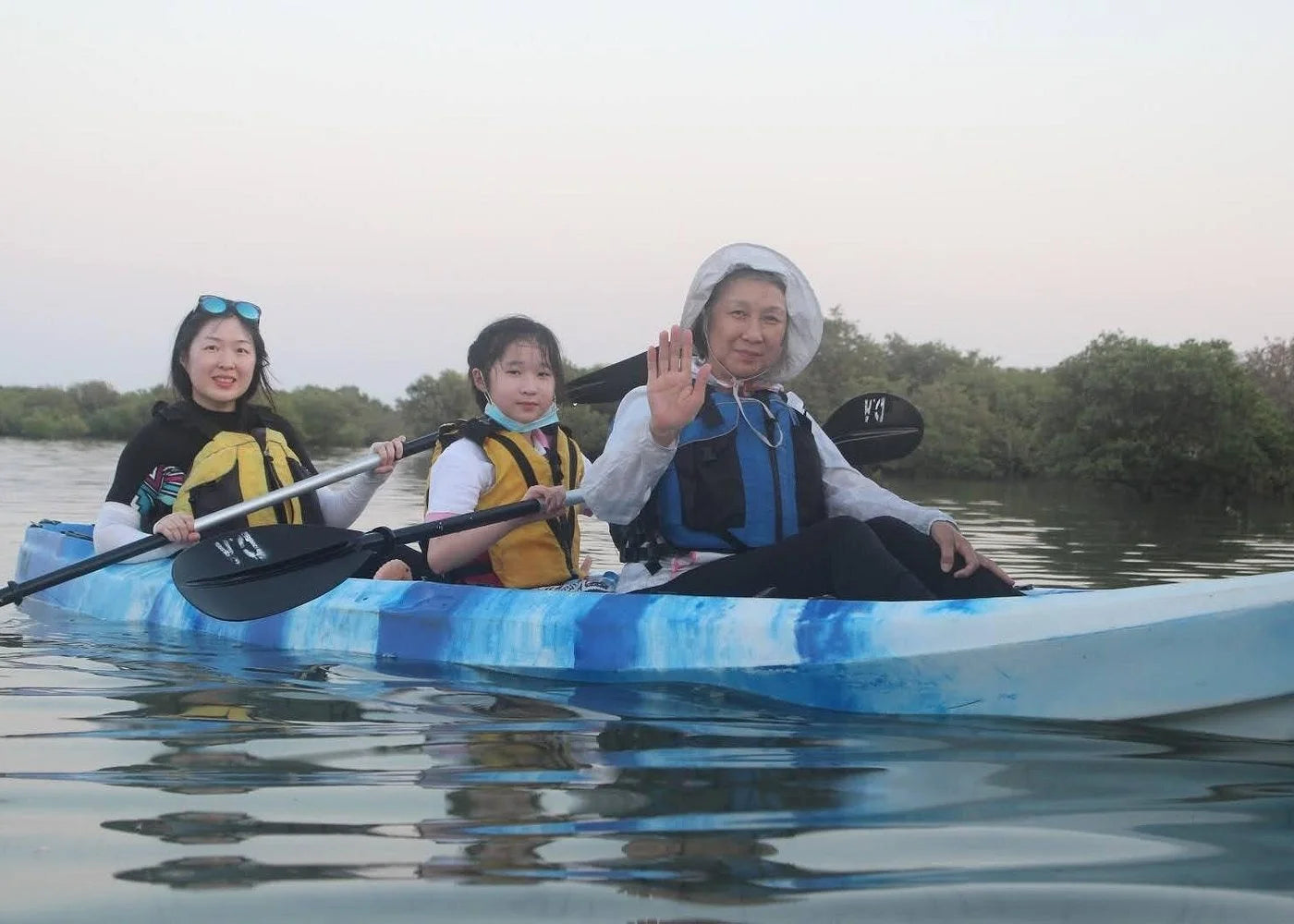 From Doha: Al Khor Purple Island Mangroves Kayaking Tour