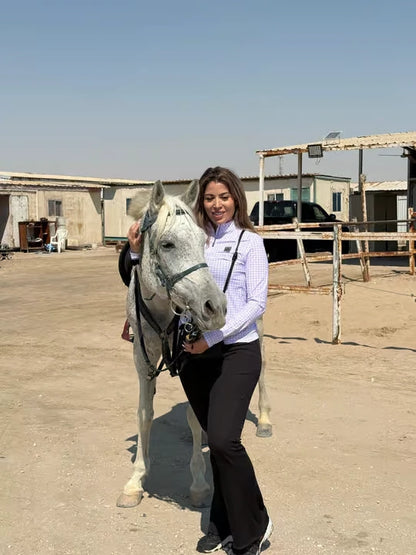 From Doha: Arabian Horse Riding Private Trip by Sea or Desert