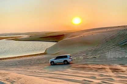 From Doha: Arabian Horse Riding Private Trip by Sea or Desert