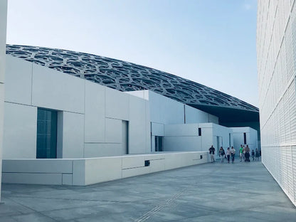 From Dubai: Grand Mosque and Louvre Museum Abu Dhabi Tour