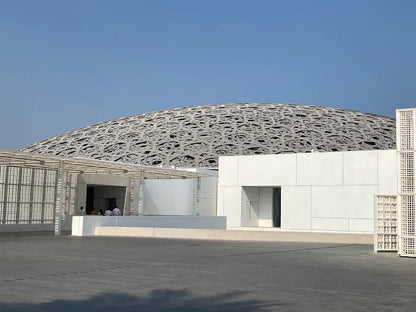 From Dubai: Grand Mosque and Louvre Museum Abu Dhabi Tour