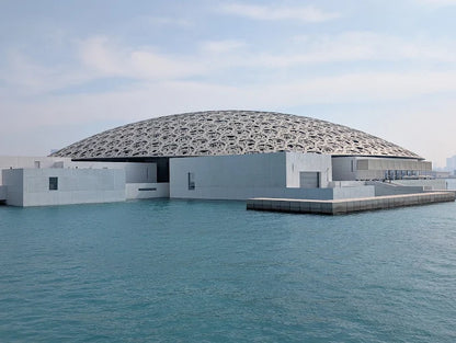 From Dubai: Grand Mosque and Louvre Museum Abu Dhabi Tour