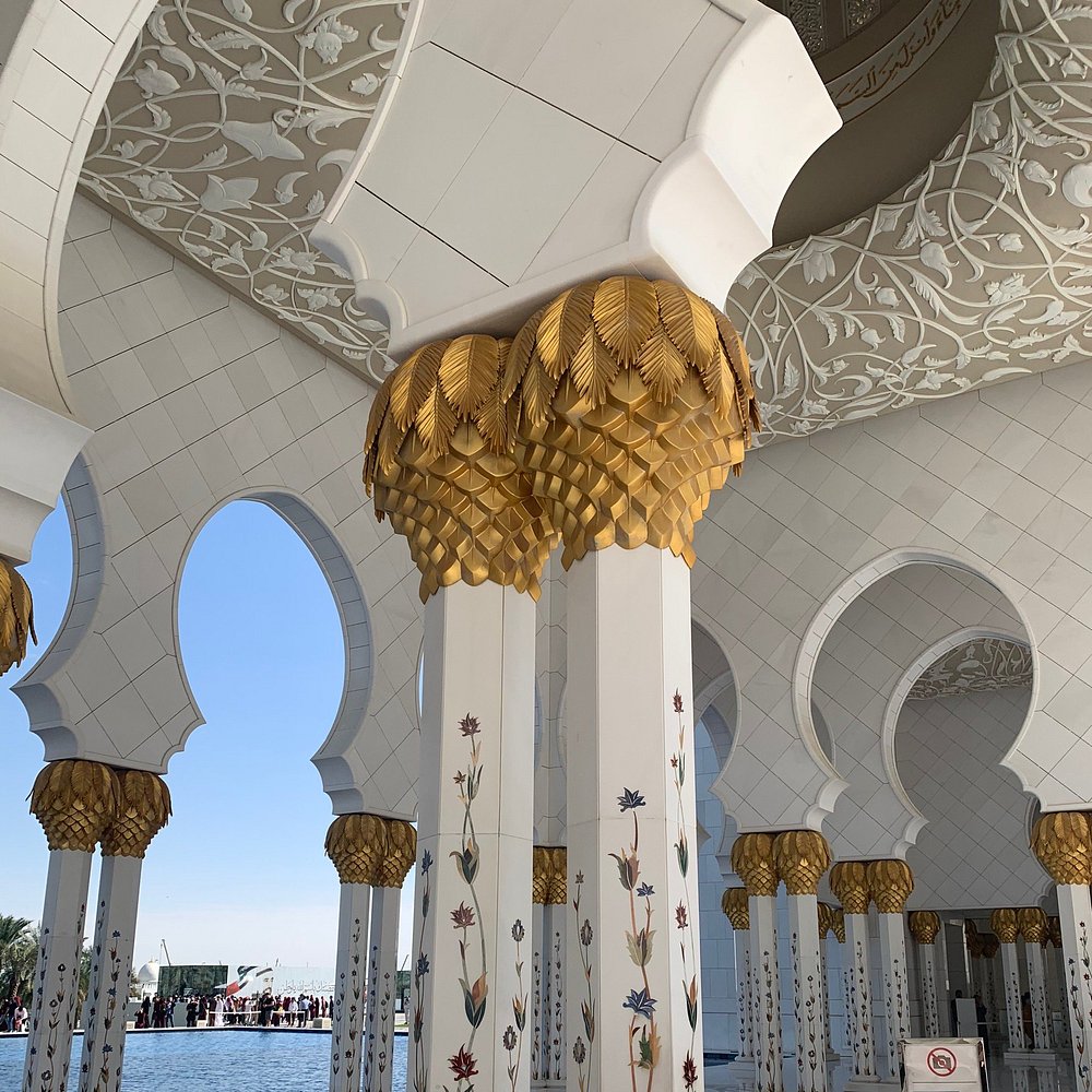 From Dubai: SeaWorld Experience and Sheikh Zayed Grand Mosque Tour