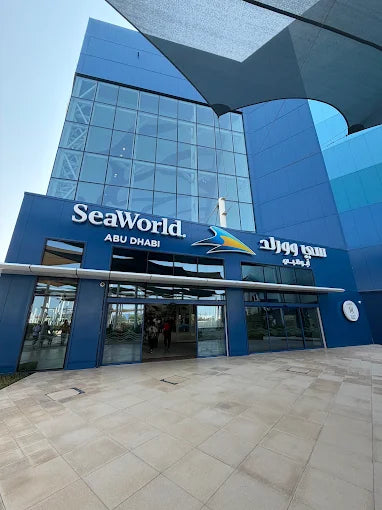 From Dubai: SeaWorld Experience and Sheikh Zayed Grand Mosque Tour