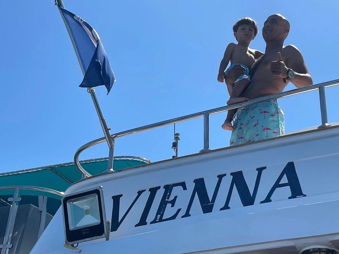 From 爱尔古纳出发：海豚之家浮潜游船之旅（含午餐）