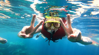 From El Gouna: Luxe Cruise naar Orange Bay in Hurghada met Lunch