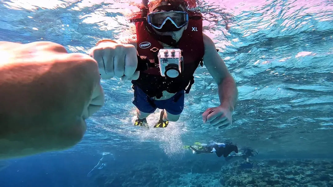 From El Gouna: Luxe Cruise naar Orange Bay in Hurghada met Lunch