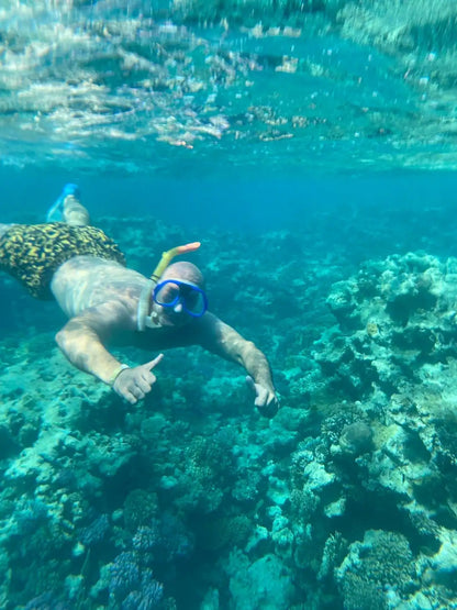 From El Gouna: Luxe Cruise naar Orange Bay in Hurghada met Lunch