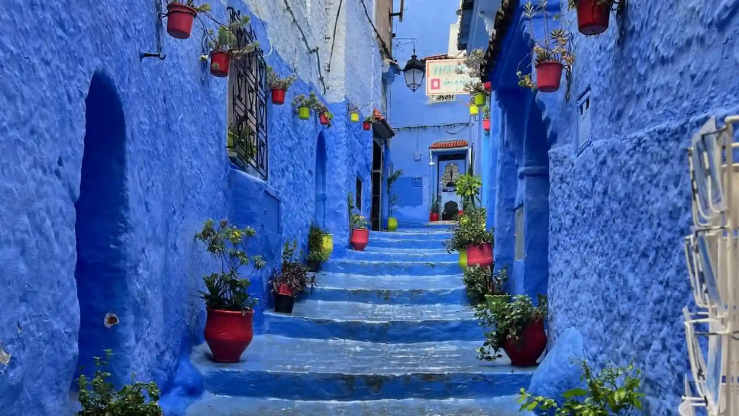 From Fès : excursion d’une journée à Chefchaouen, la ville bleue