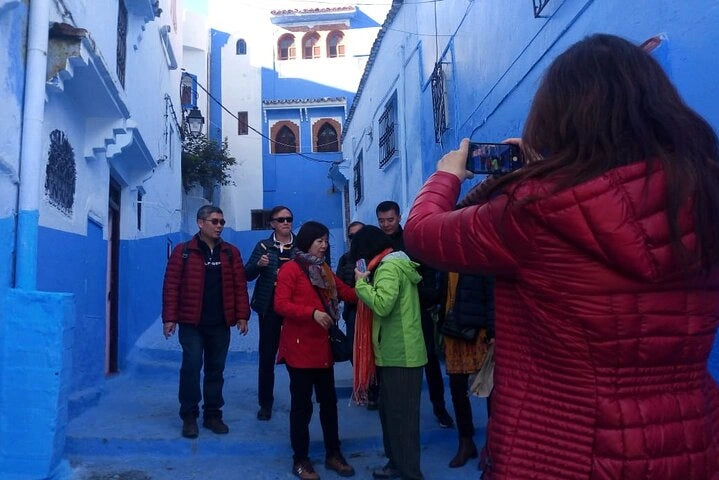 From Fès : excursion d’une journée à Chefchaouen, la ville bleue
