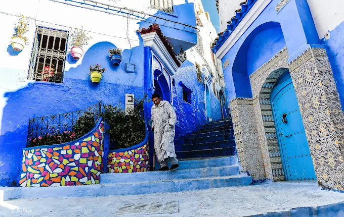 From Fès: Tagesausflug zur Stadtbesichtigung in Chefchaouen