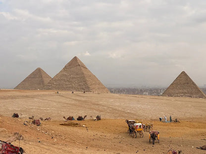 From フルガダ：バンで行くカイロ終日アドベンチャー