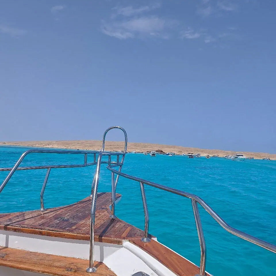 Hurghada: Snorklecruise til Orange Bay Island med lunsj