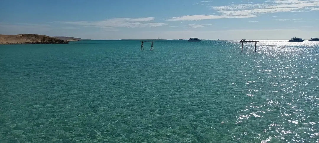 Hurghada: Snorklecruise til Orange Bay Island med lunsj